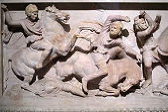 Schlacht Alexanders des Großen mit Darius